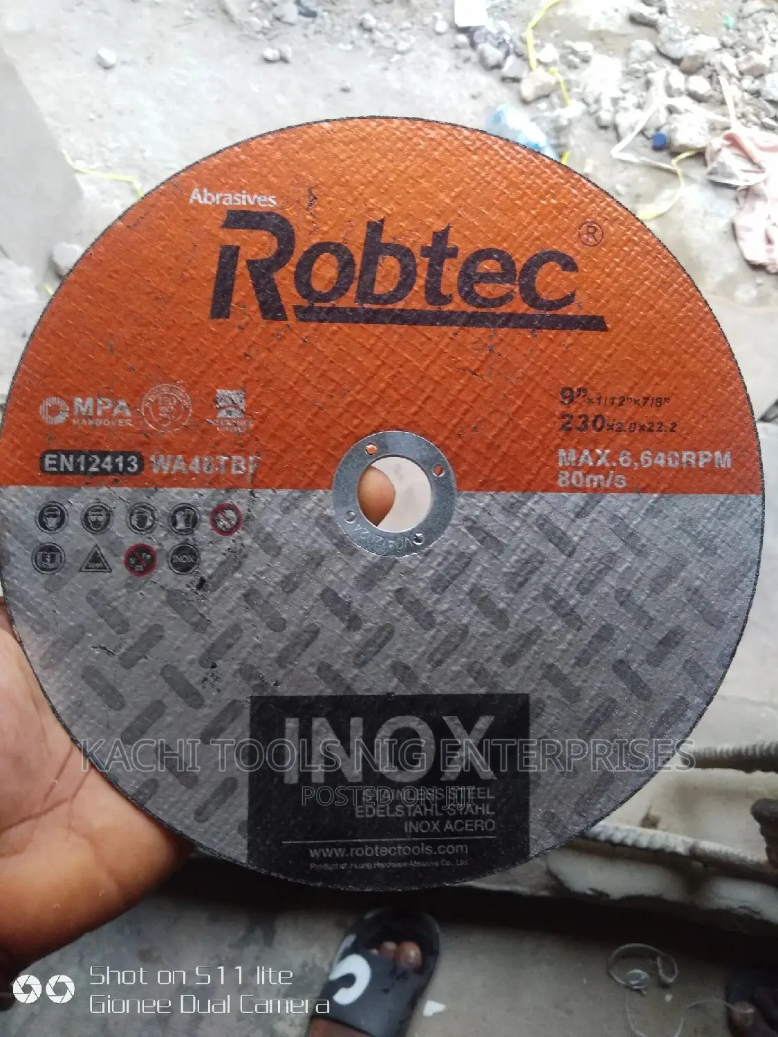 Original 9" Stainless Cutting Disc