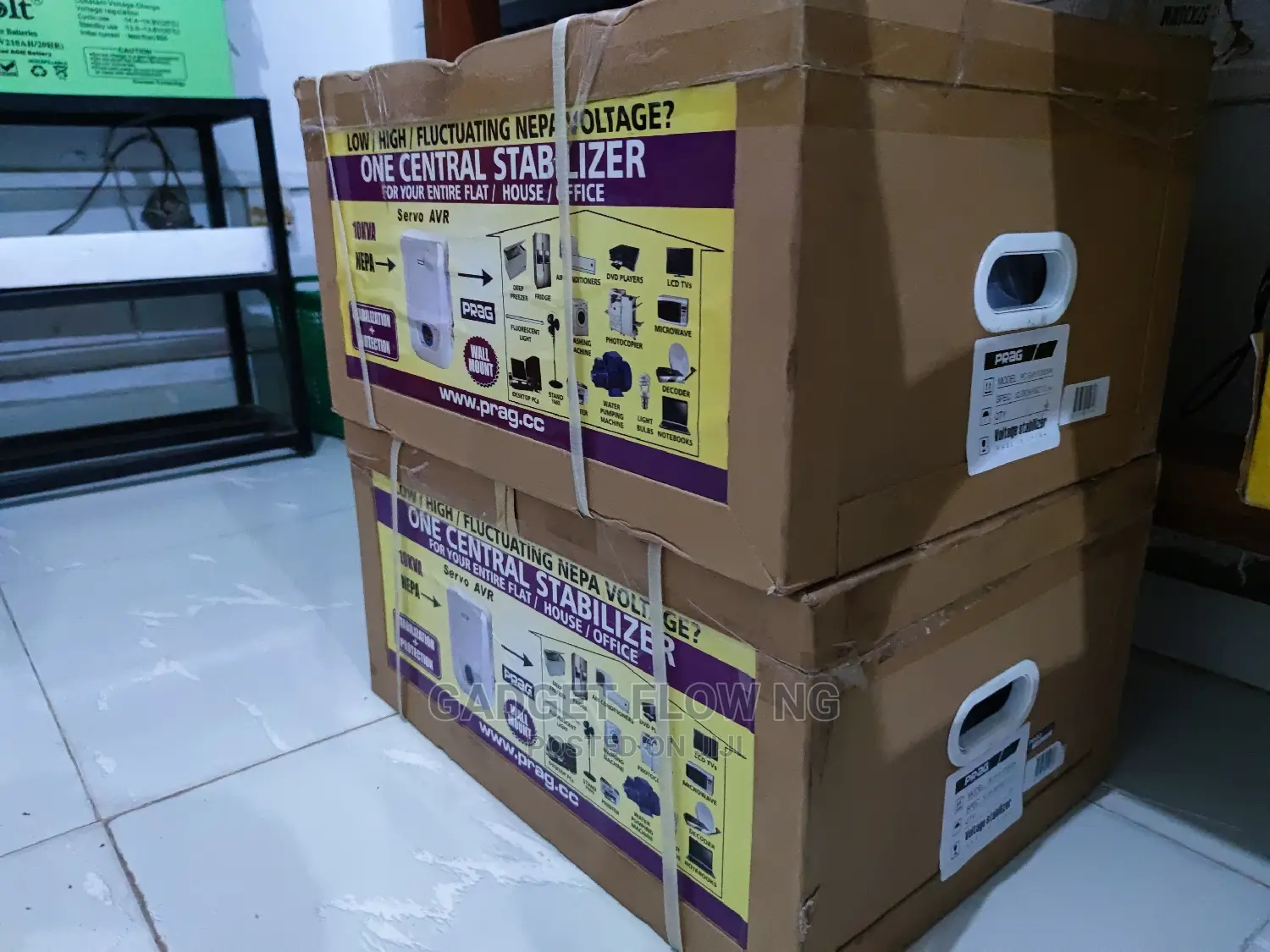 10KVA Prag Servo Voltage Stabilizer (140v-260v)