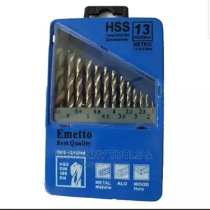 13pcs HSS Drill Bit Set (1-6.5mm