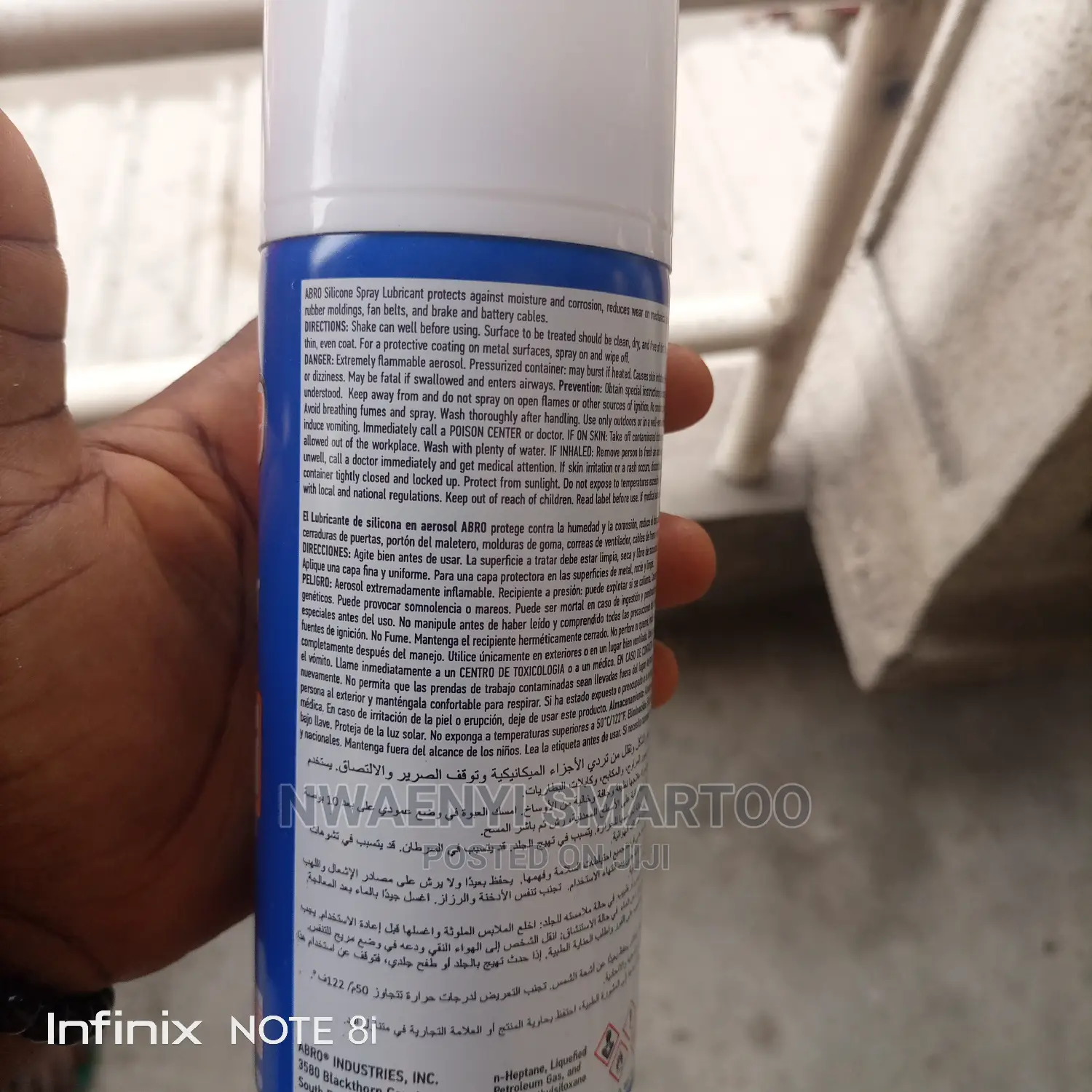 Abro Silicone Spray