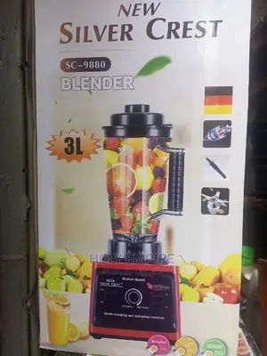 Silver Crest Blender With 2 Cup 8000w