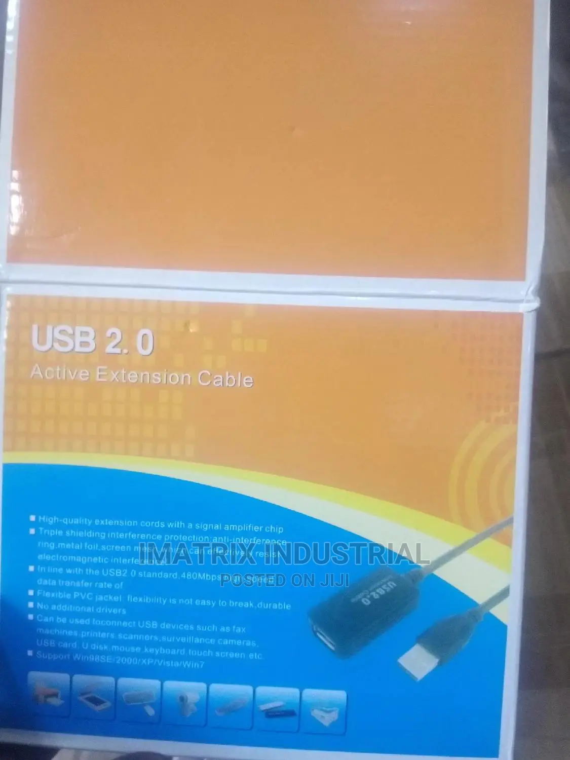 30m Usb to Usb Cable With Boaster