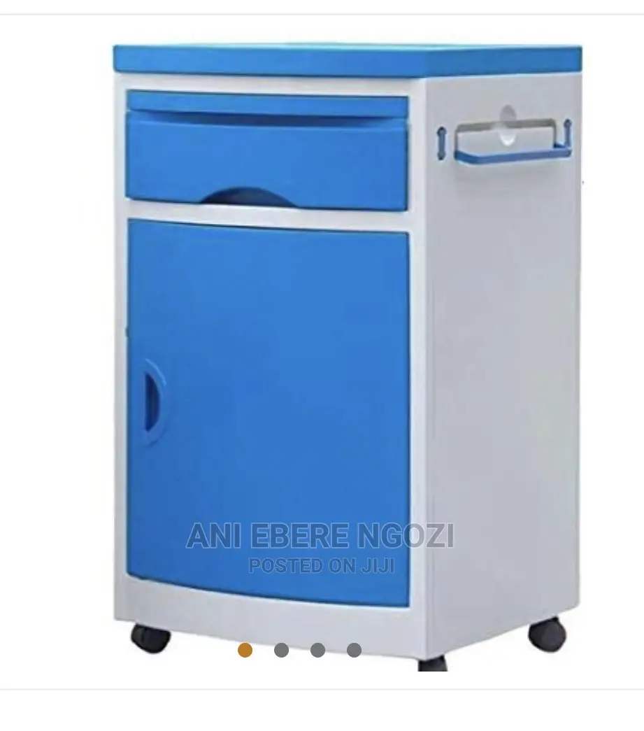 Blue Standard ABS Bed Side Locker