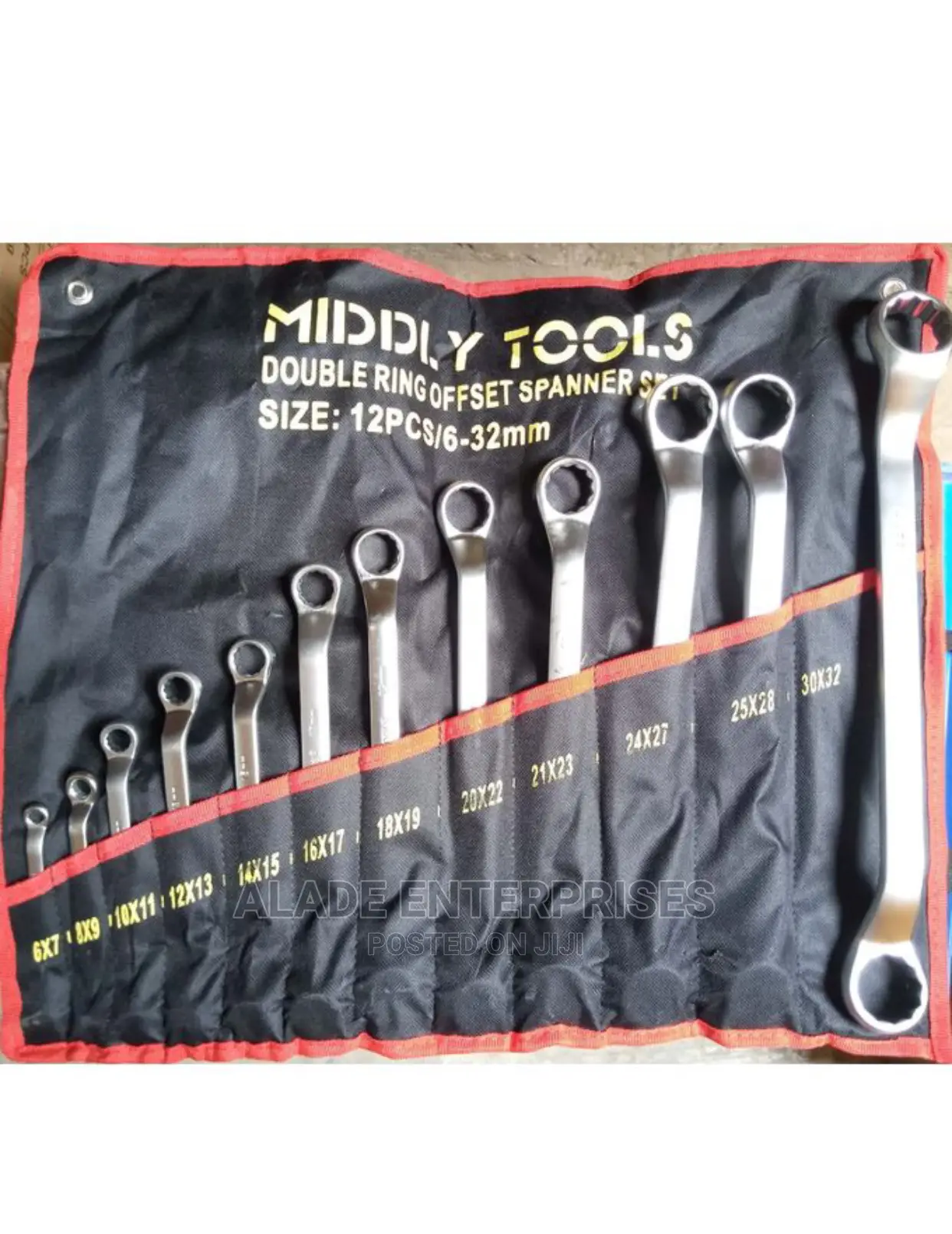 Industrial Offset Ring Spanner Set 6-32mm