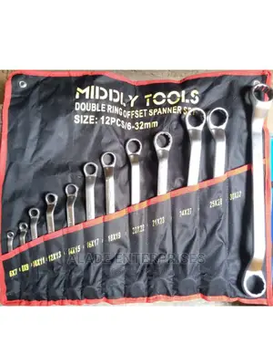 Industrial Offset Ring Spanner Set 6-32mm