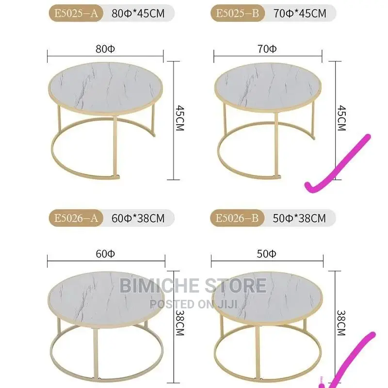 2pcs Centre Tables