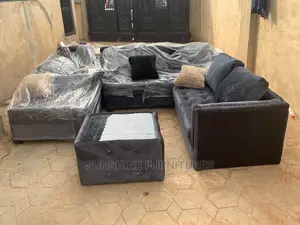 U Shaped Sofa With Center Table
