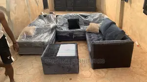U Shaped Sofa With Center Table