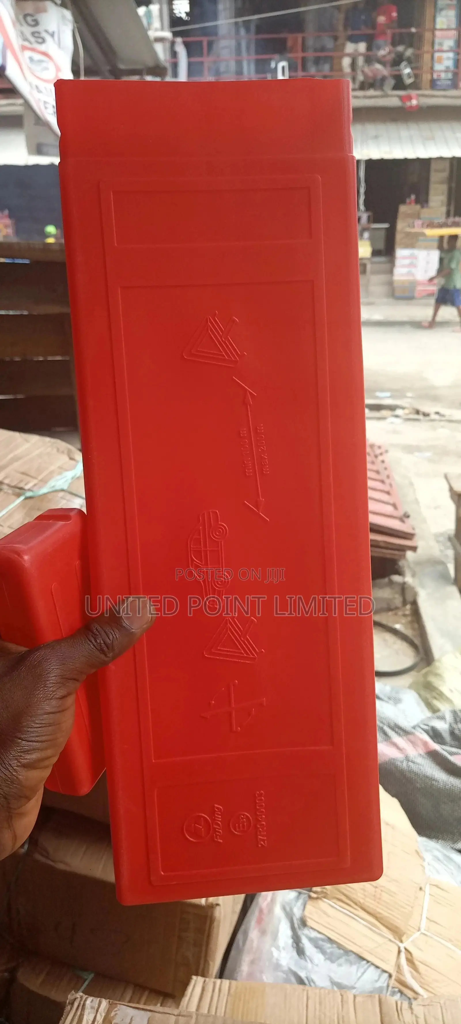 Red C Caution Big