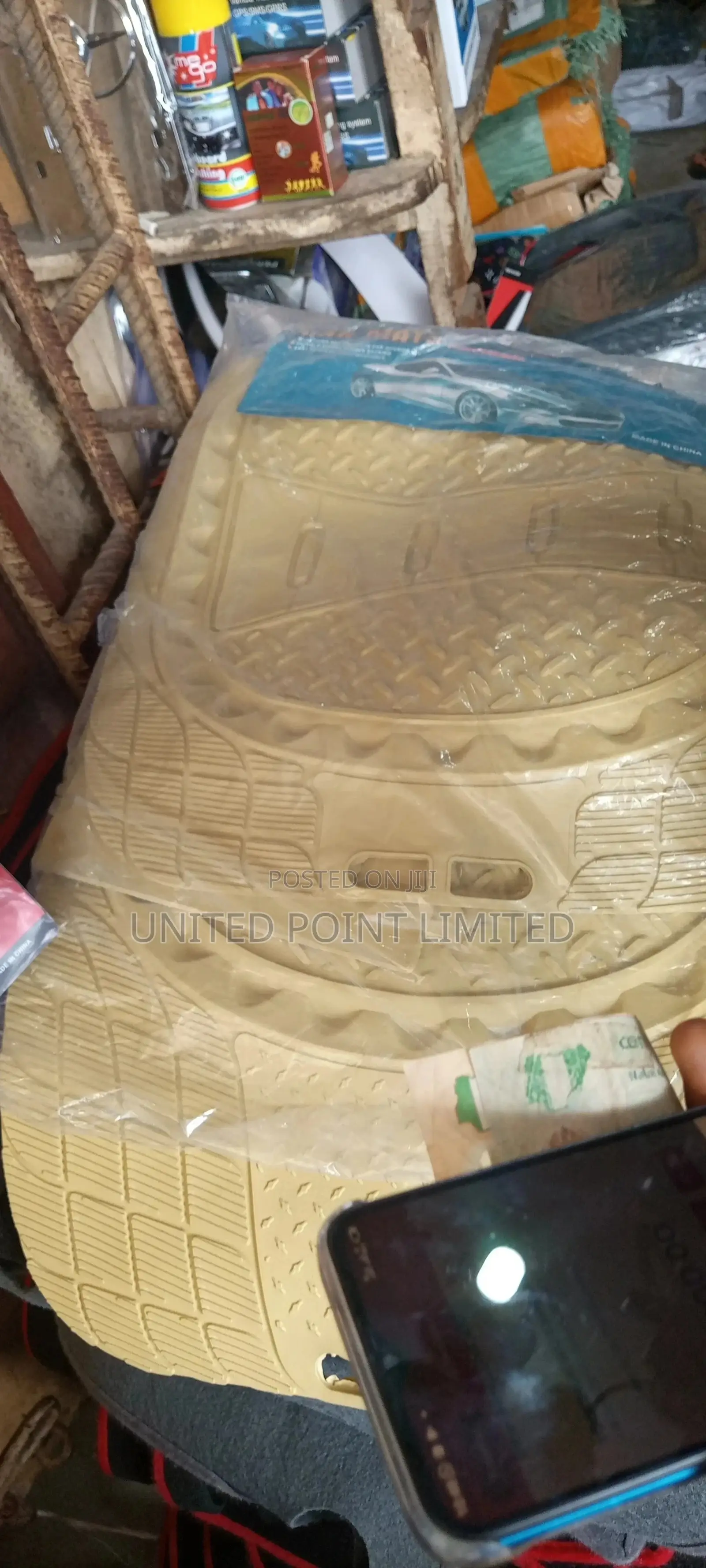 Universal Rubber Foot Mat