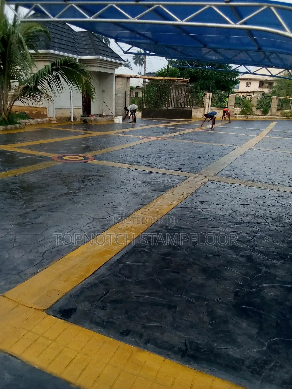 Different Pattern Modern Floor Work