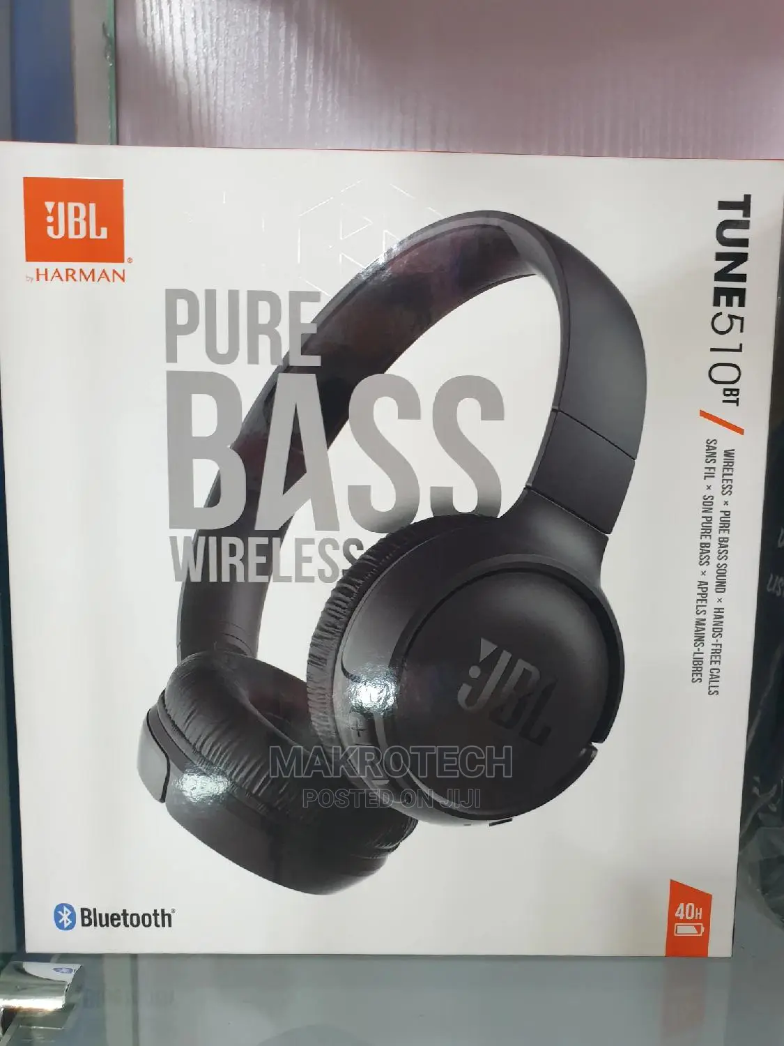 Jbl Tune 510bt Headphone in Ikeja Headphones, Makro Tech Jiji.ng