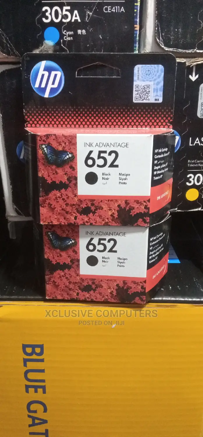 Hp Ink Jet 652 Black