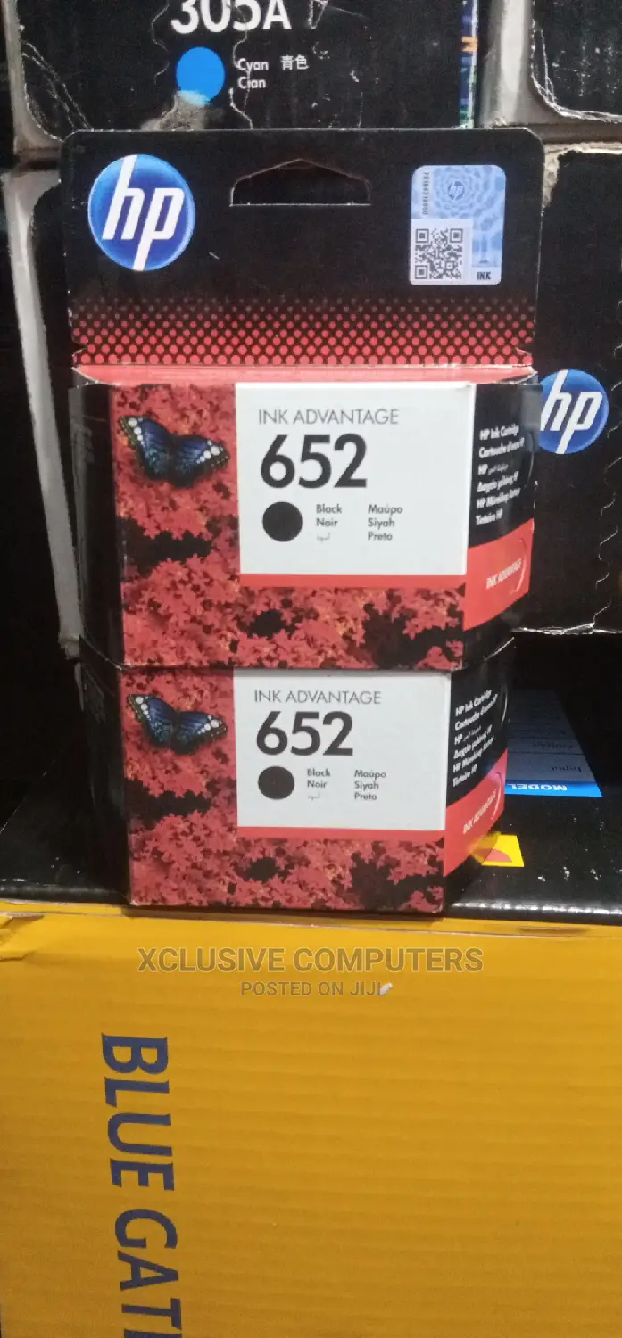 Hp Ink Jet 652 Black