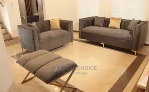 Set of Modern Strip Sofa