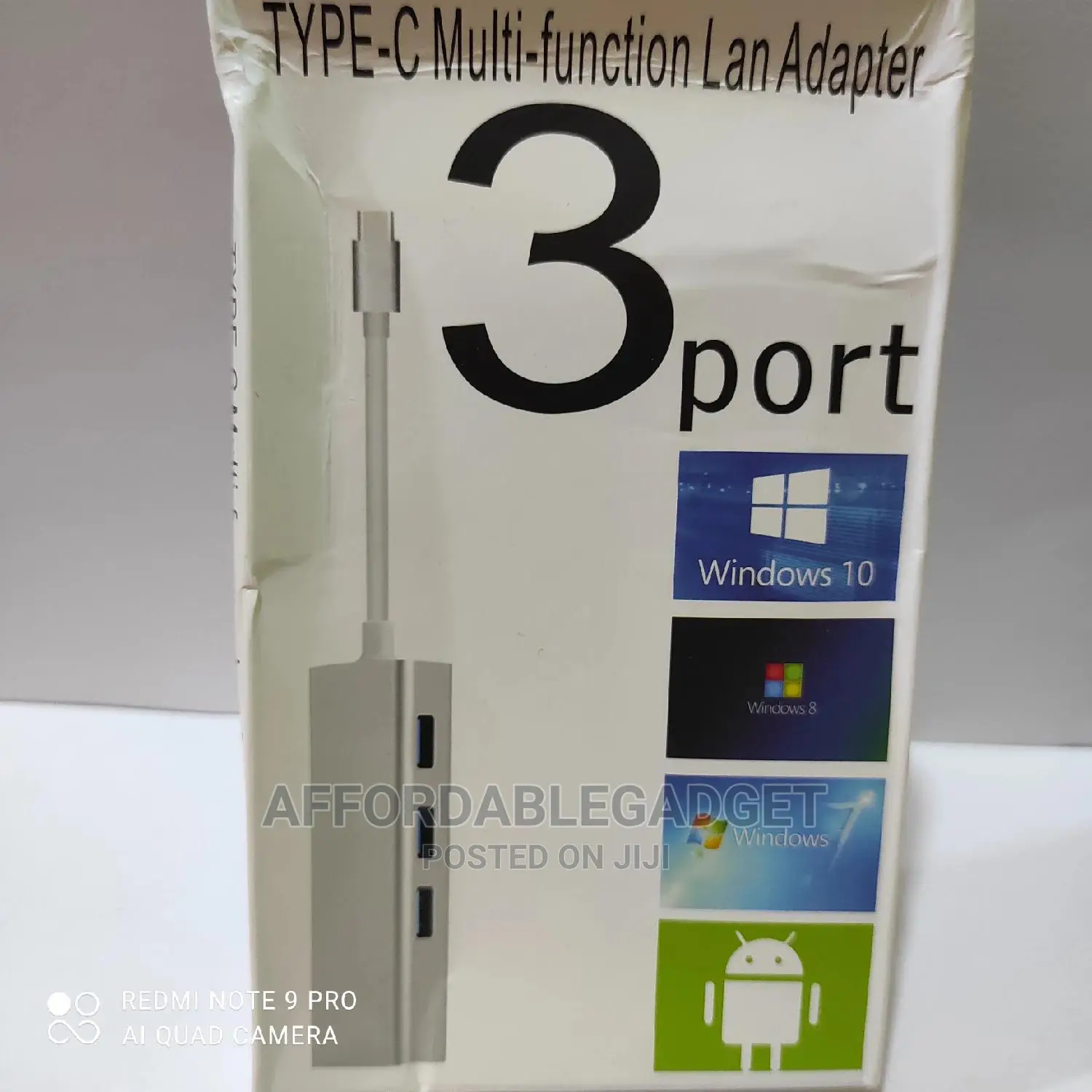 Type C to Lan Adapter With Usb Port