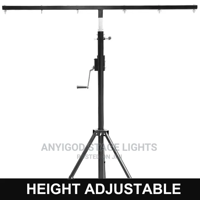 High Quality Adjustable Crank T Stand for Stage Lights