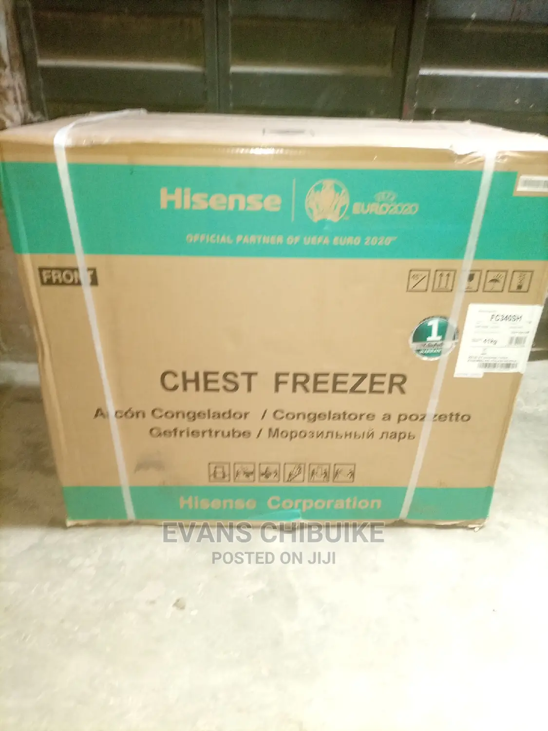 Brand New Hisens Freezer