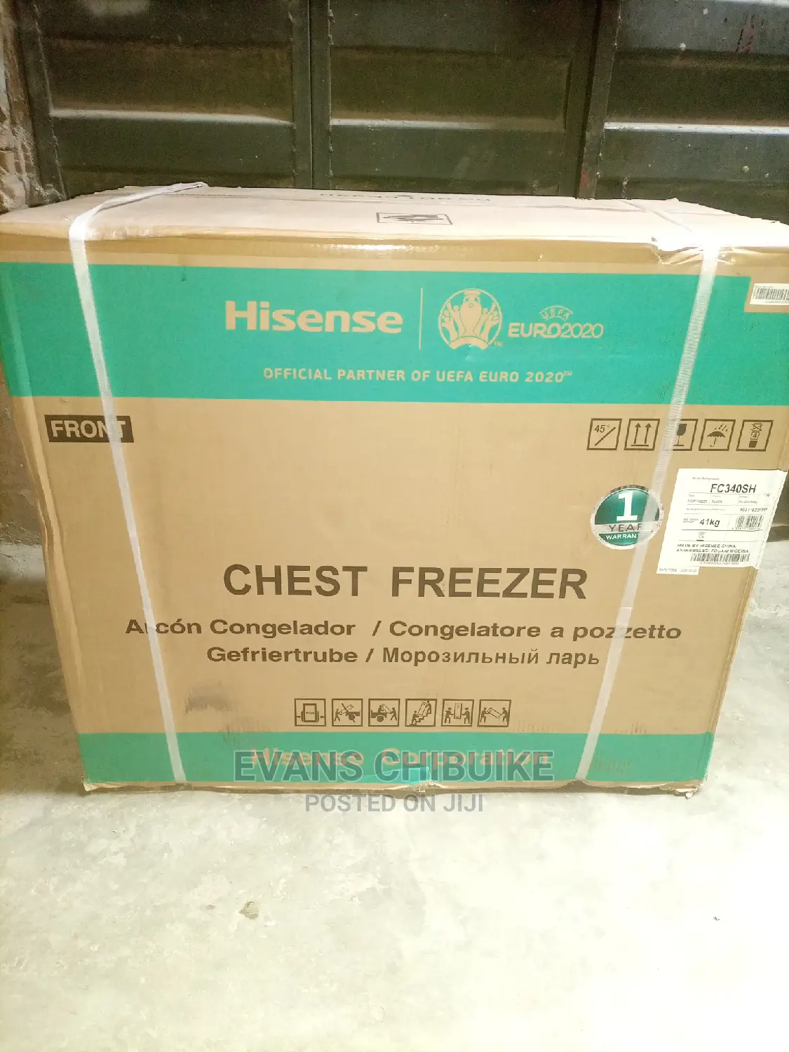 Brand New Hisens 249 Liters