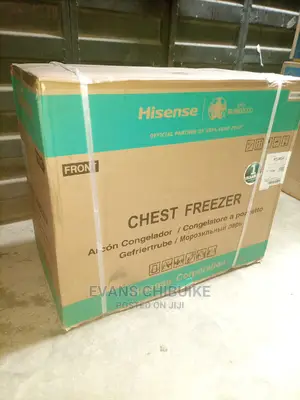 Brand New Hisens Freezer Silver Color, 249 Liters