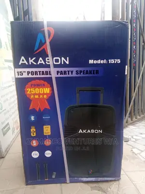 15" Public Address System. Akason With Equalizer