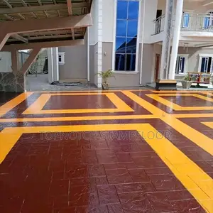 Decorative Concrete Floor Design Stamp Services
