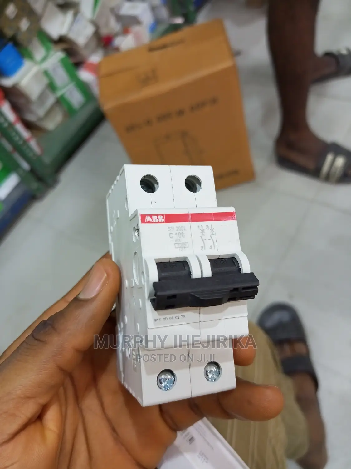 2 Pole Abb 100amps Breaker