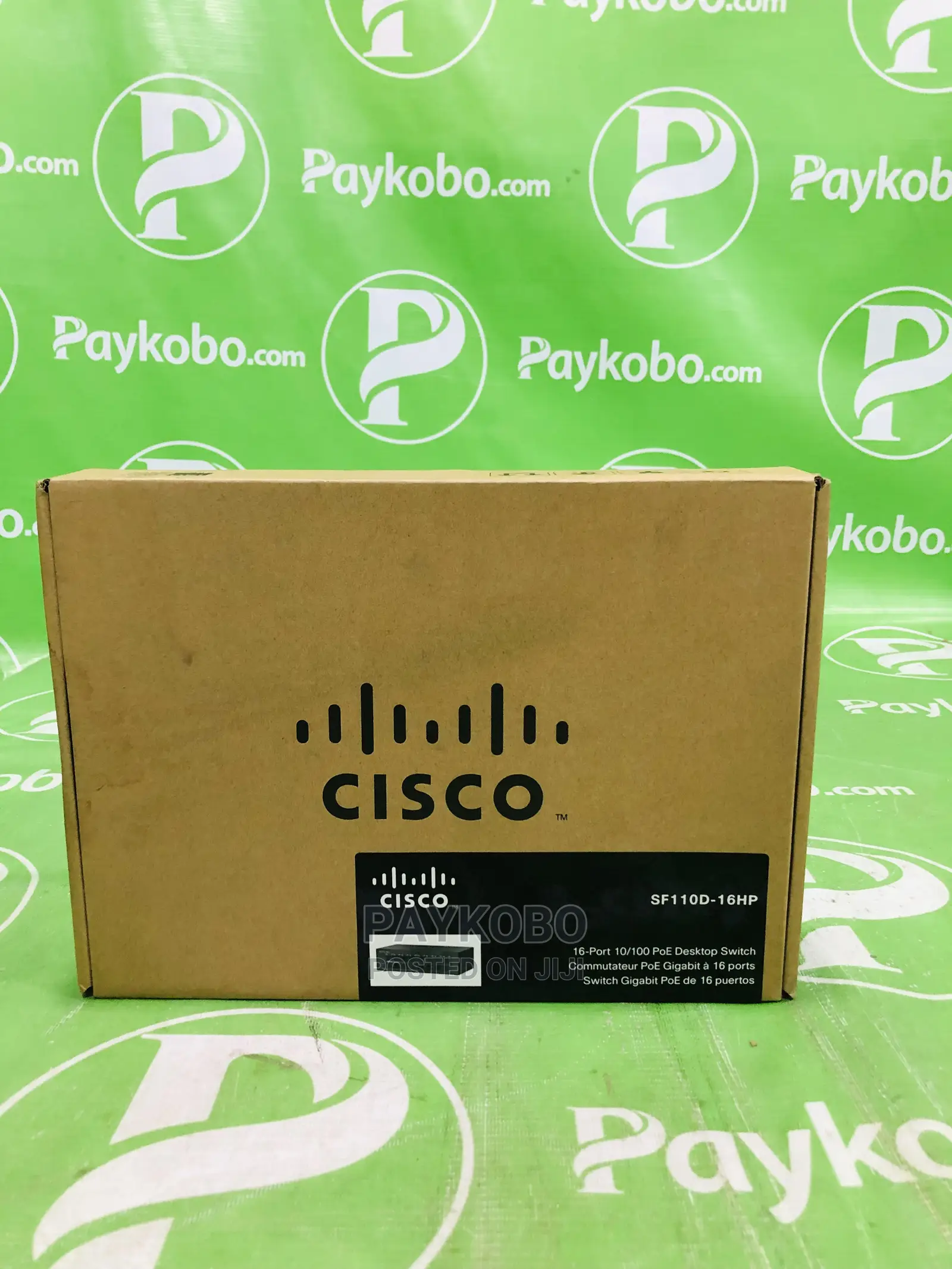 Cisco Sf110d 16hp 16 Port 10/100 Poe Desktop Switch