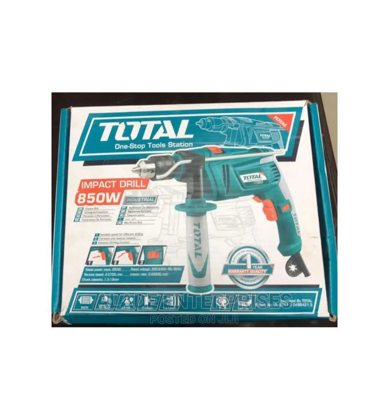 Total Impact Drill 850w
