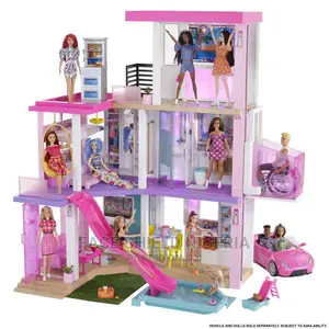 Barbie Dreamhouse (3.75-Ft) 3-Story Dollhouse Playset