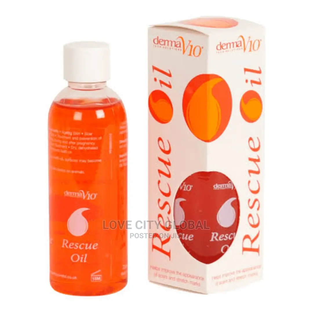Dermav10 Rescue Oil Anti-Aging, Stretch Mark Scar Oil 75ml