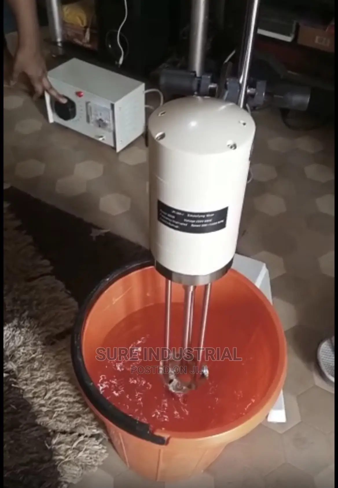 Cosmetics Shear Emulsion Homogenizer