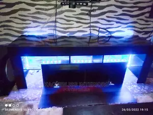 5ft Tv Console With Led Light