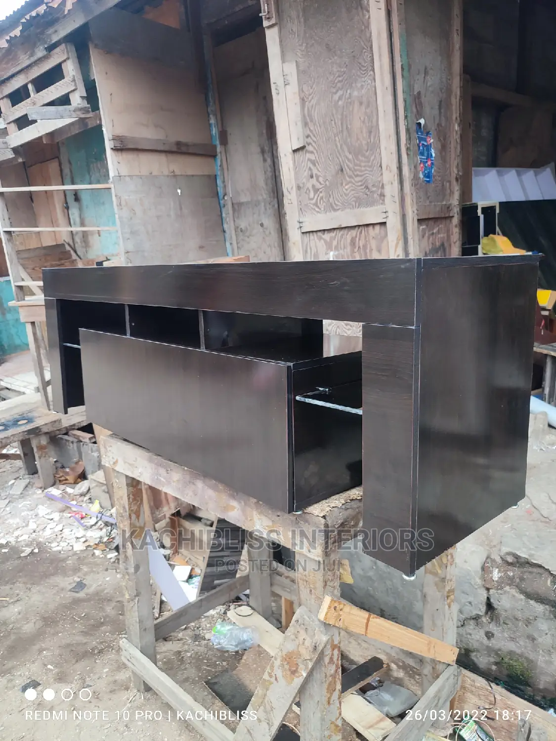 5ft Tv Console With Led Light
