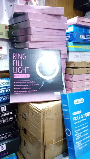 Portable 10inches Ring Light With Phone Holder