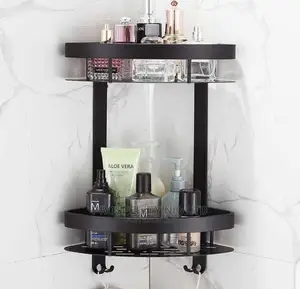 Black 2in1 Stainless Shelf