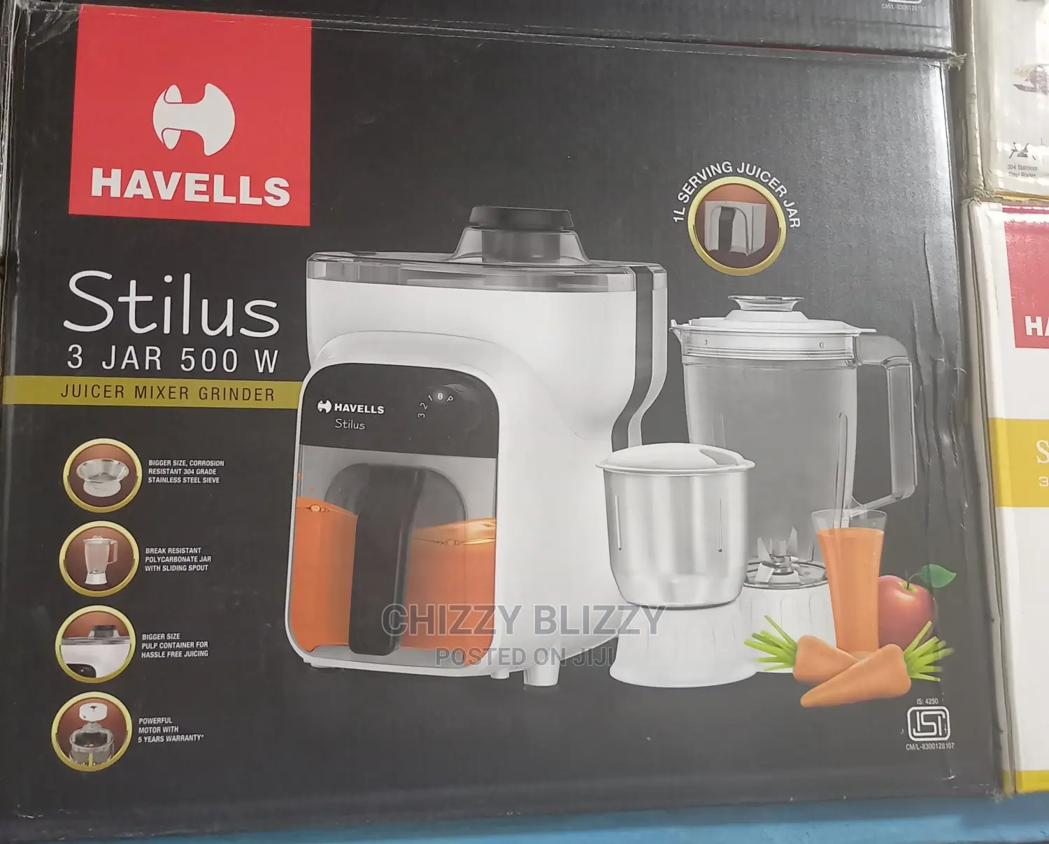 Havells Stilus 3 Jars 500W in Lagos Island (Eko) Kitchen Appliances