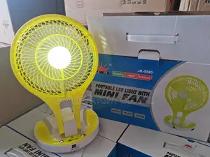 Portable Rechargeable Mini Fan With Led Light