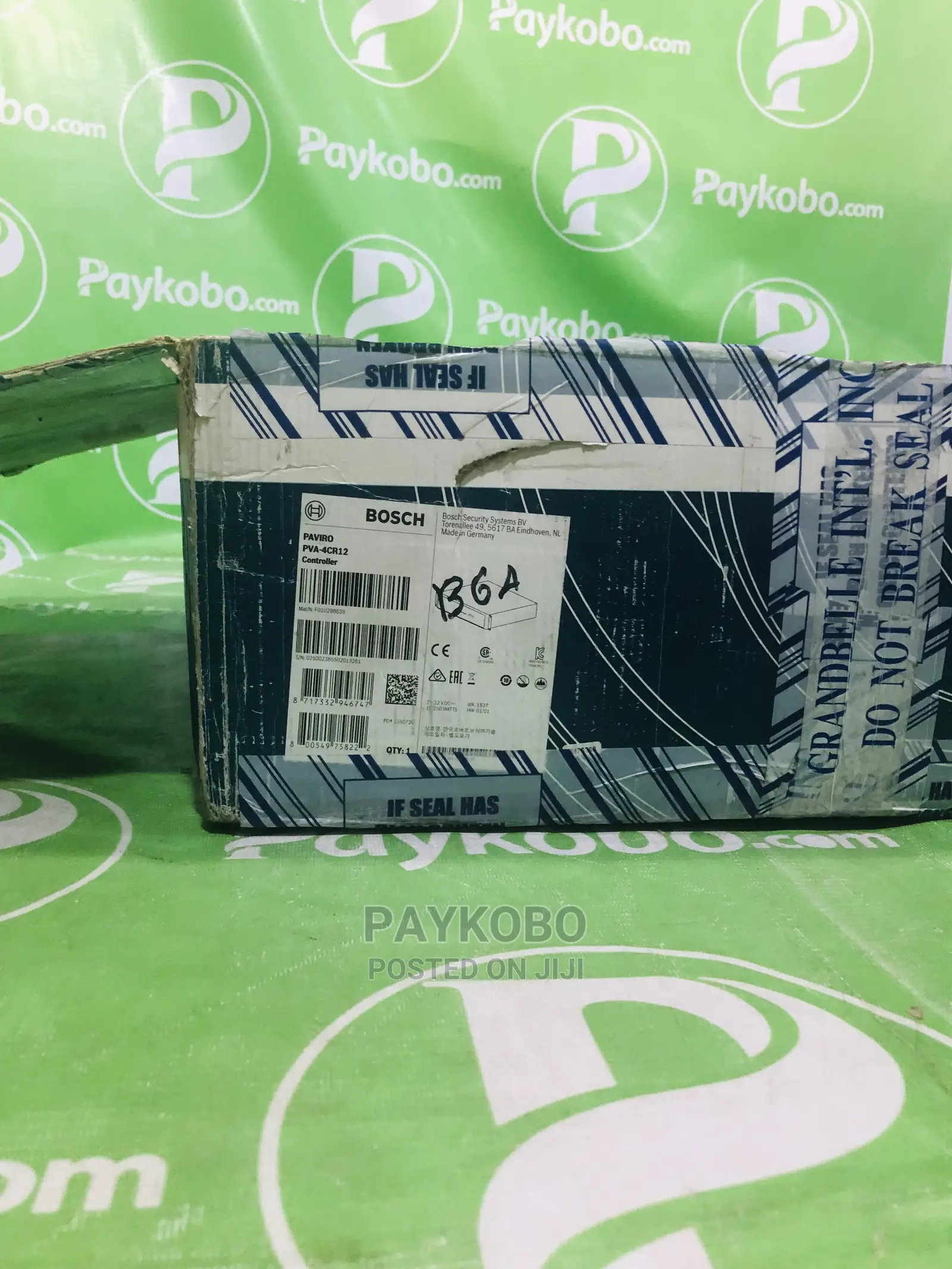 Bosch Paviro Controller Pva-4cr12 Sound System Control Unit