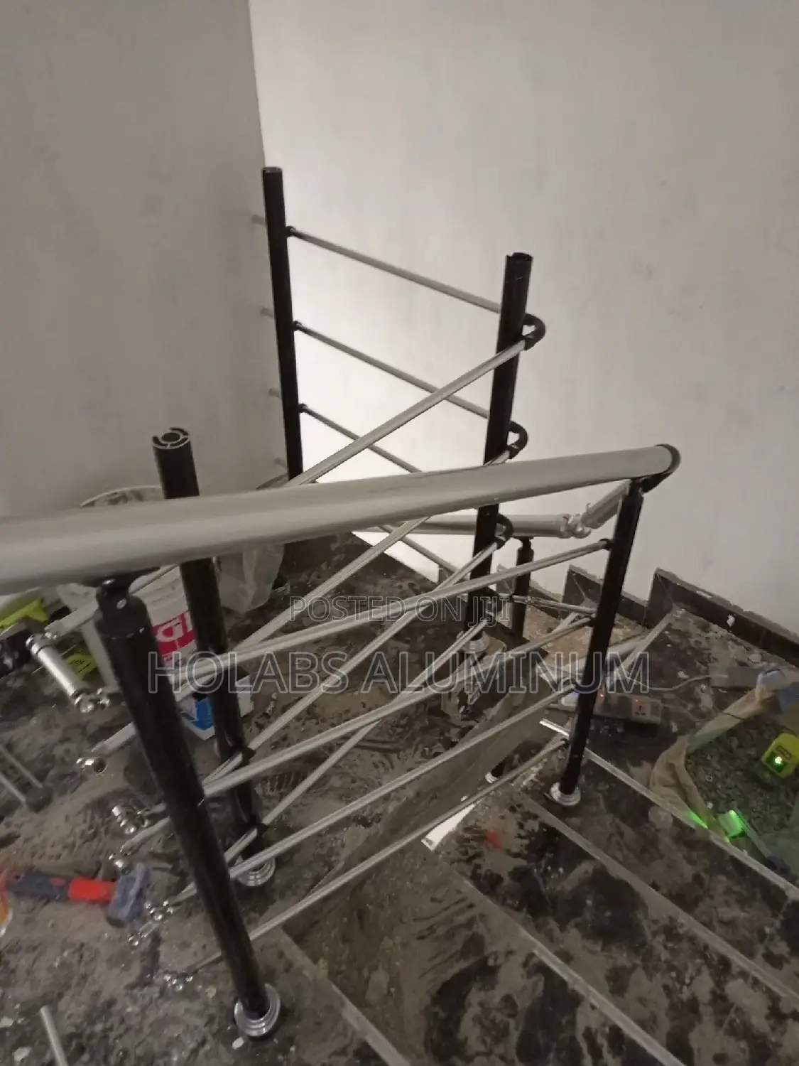 Handrail With Aluminum Pipl