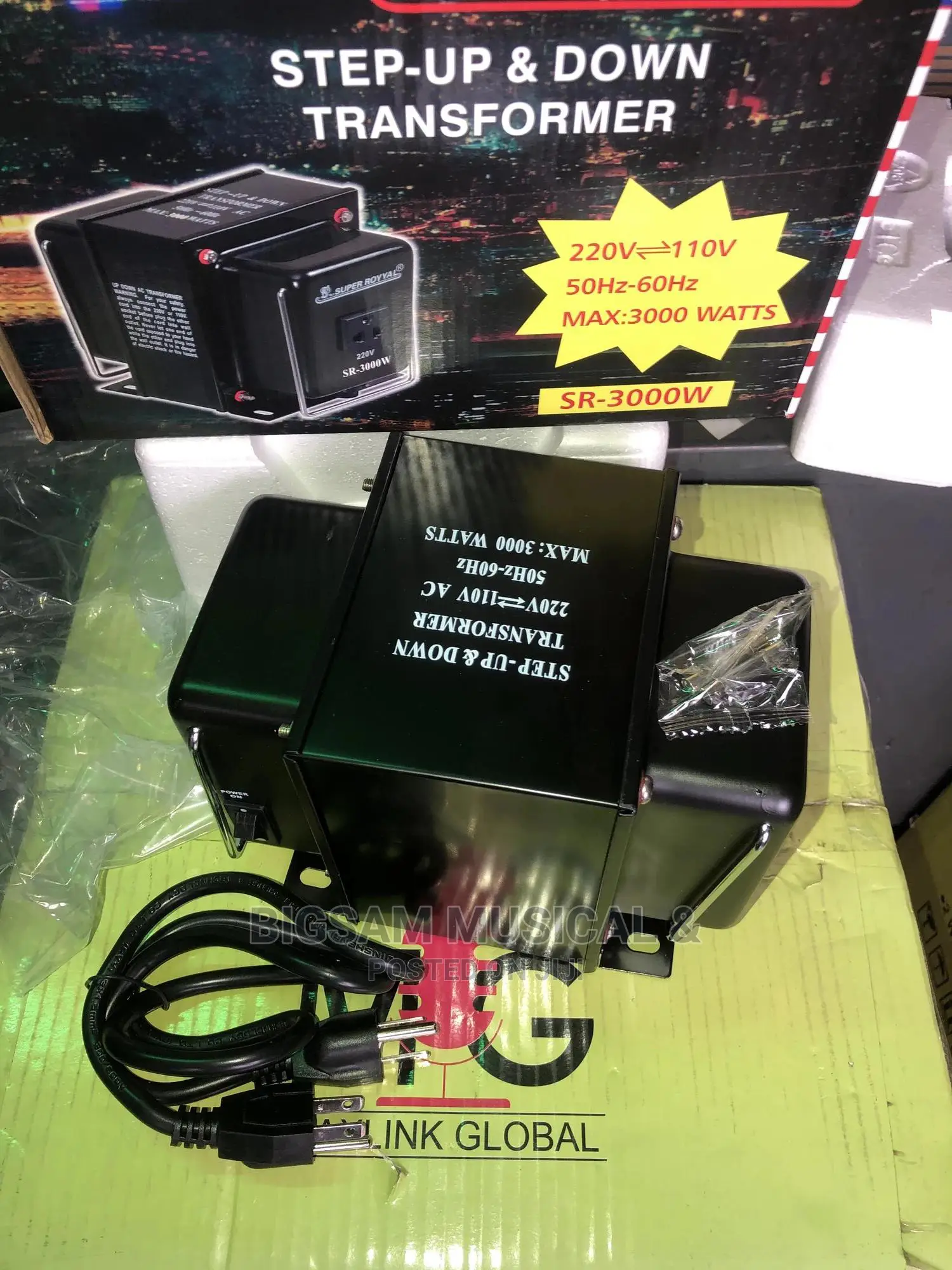 3000watts Step Up Down Transformer