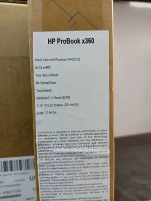 New Laptop HP ProBook 11 X360 4GB Intel Pentium SSD 128GB