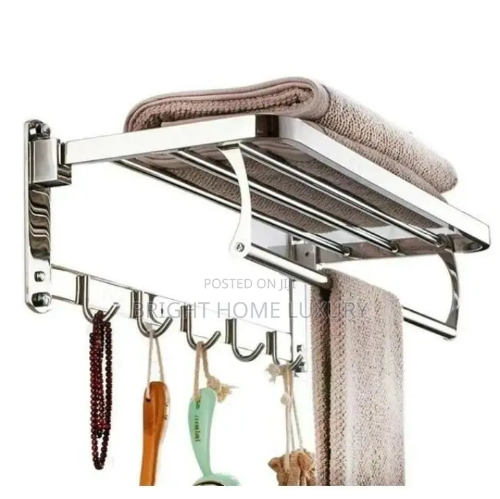 Multi Functional Towel Rail With Hooks