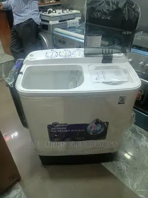 Brand New Midea Toploader Semi-Automatic (8kg)-Copper Coil