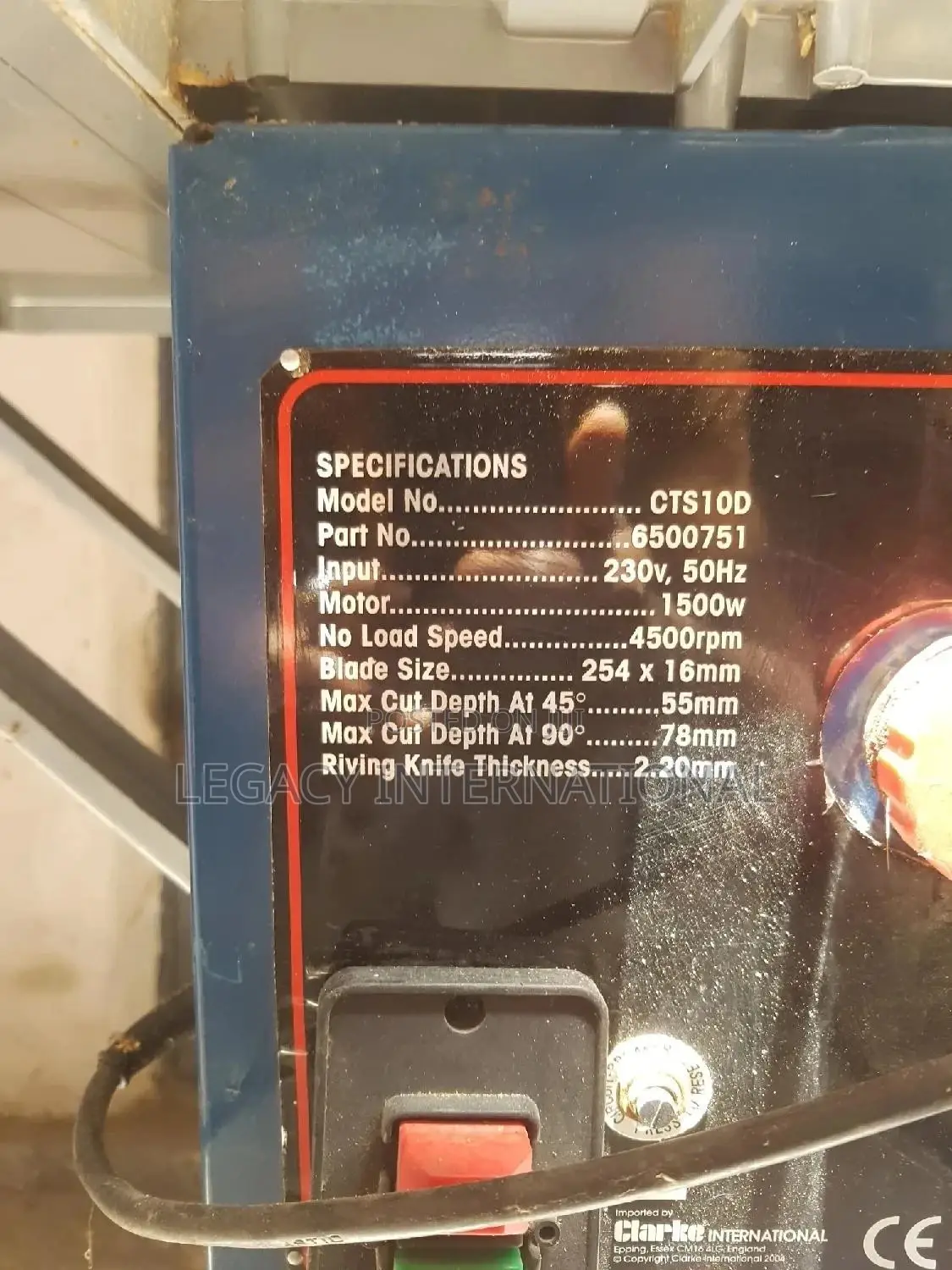 Table Saw 10"