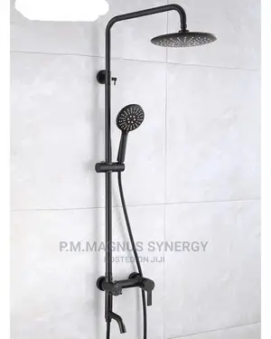 England Standard Black Anti Rust Shower Mixer Tap.