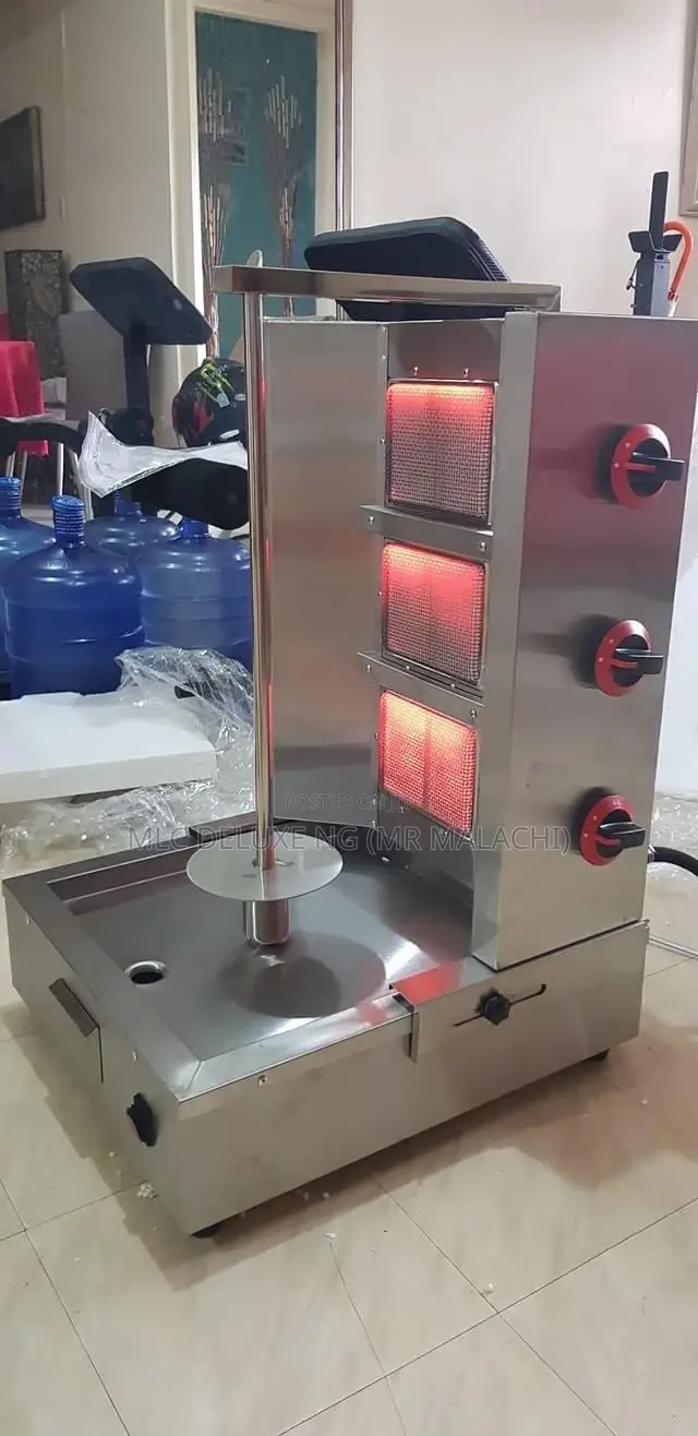 3 Burners Gas Shawarma Machine/Imported Gas Shawarma Machine