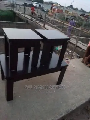 Center Table With Side Stood