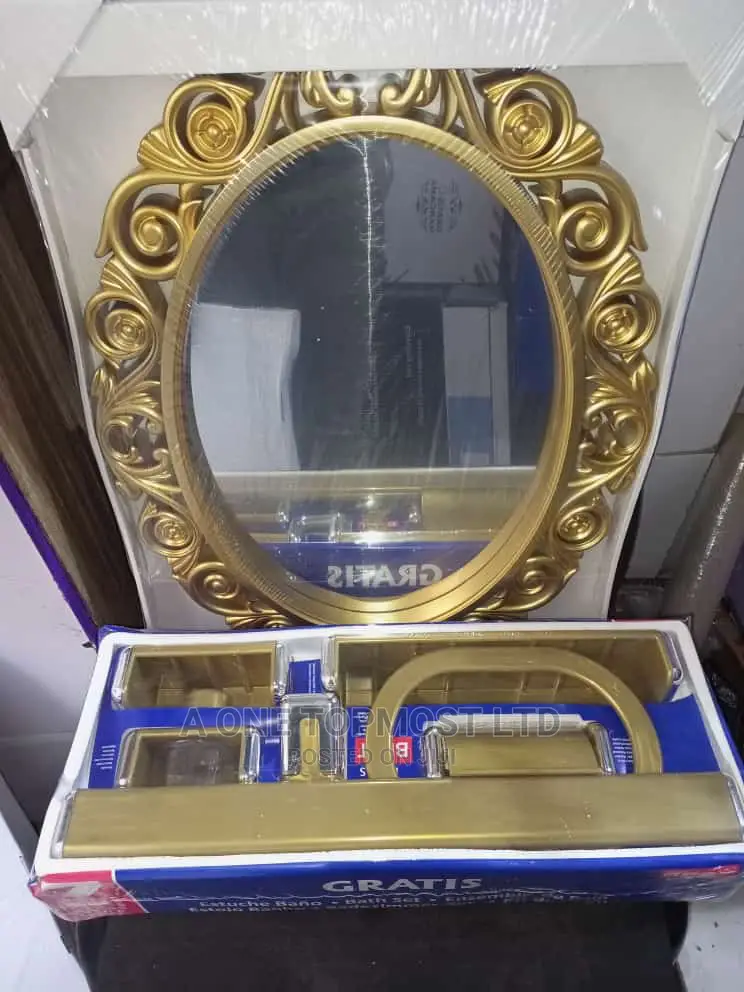 Royal Gold With Bathroom Accessories
