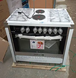 Scanfrost 90*60cm(4burner 2electric)-Oven Standing Gascooker